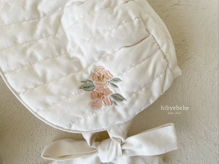 Hi Byebebe - Korean Baby Fashion - #babyboutiqueclothing - Floral Quilted Hanbok Bonnet - 5