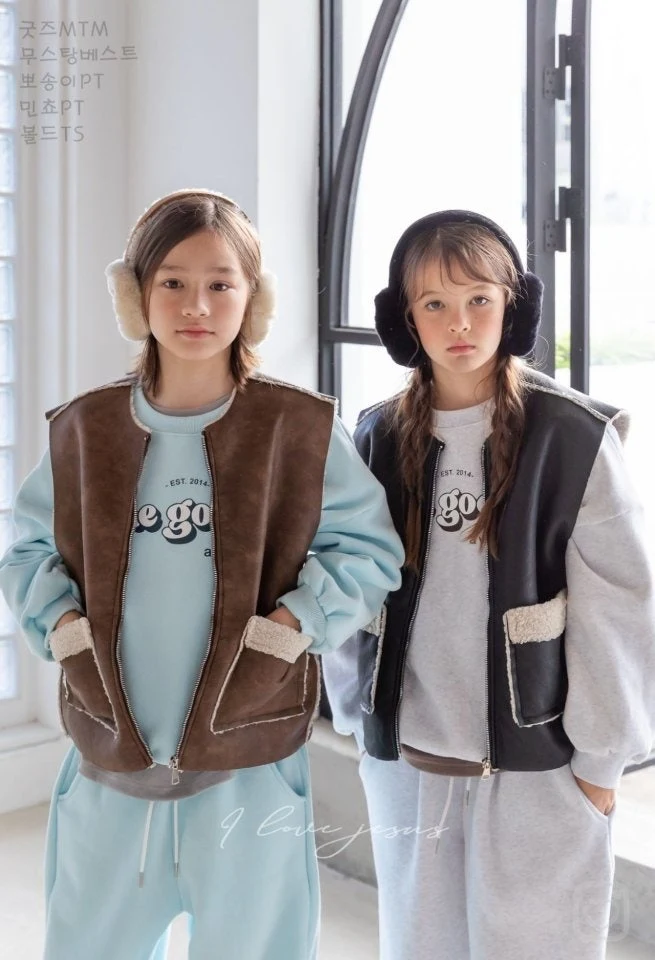 I Love Jesus - Korean Children Fashion - #childofig - Mustang Vest