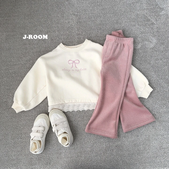 J-Room - Korean Children Fashion - #kidzfashiontrend - Ribbon Lace Crop Tee - 11