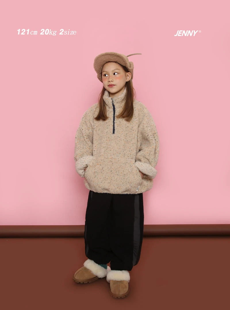 Jenny Basic - Korean Children Fashion - #Kfashion4kids - Rainbow Dumble Half Zip-up - 10