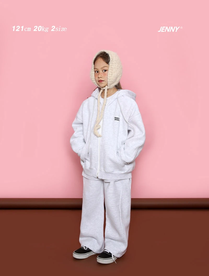 Jenny Basic - Korean Children Fashion - #Kfashion4kids - Happy Fleece Zip-up Jacket - 6