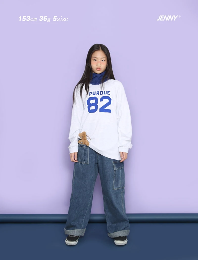 Jenny Basic - Korean Children Fashion - #kidzfashiontrend - 82 Peach Basic Tee - 6