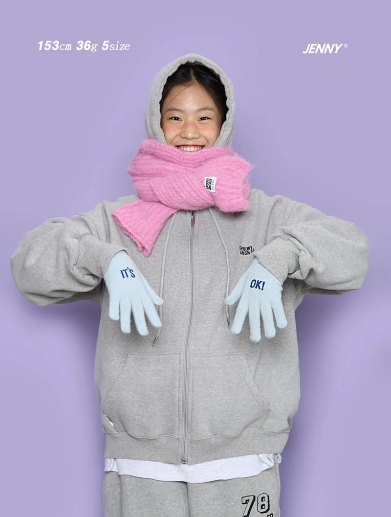 Jenny Basic - Korean Children Fashion - #prettylittlegirls - Happy Fleece Zip-up Jacket - 10