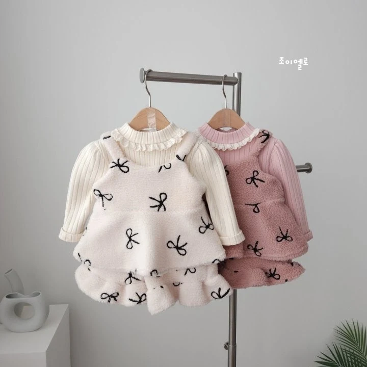 Joy ello - Korean Children Fashion - #childrensboutique - Petite Fleece Tee - 5