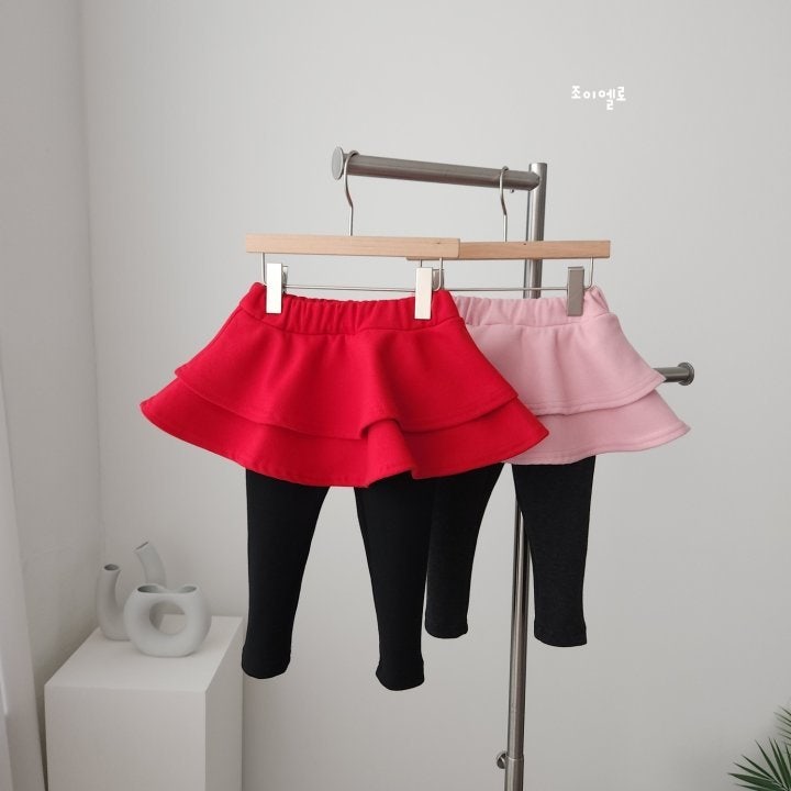 Joy ello - Korean Children Fashion - #kidzfashiontrend - Wool Cancan Skirt Leggings