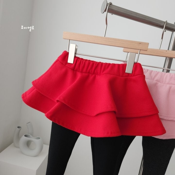 Joy ello - Korean Children Fashion - #littlefashionista - Wool Cancan Skirt Leggings - 4