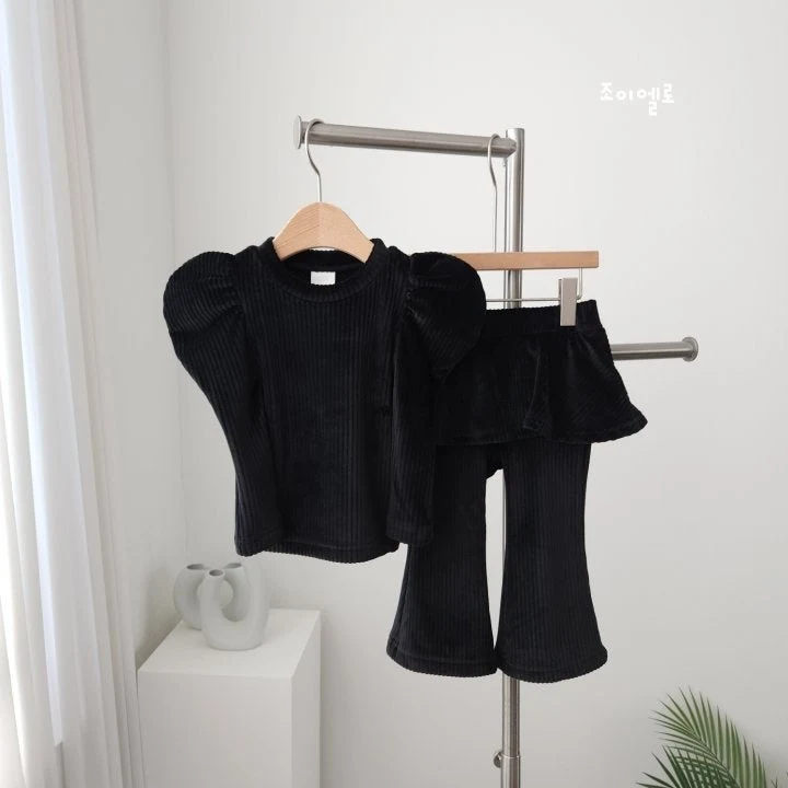 Joy ello - Korean Children Fashion - #minifashionista - Special Mink Skirt Leggings Set - 11