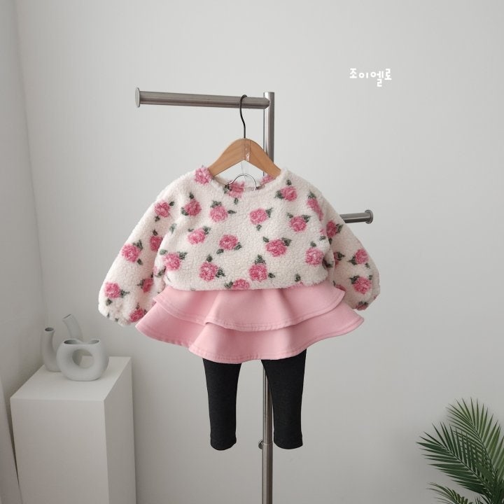 Joy ello - Korean Children Fashion - #prettylittlegirls - Rose Boucle Tee - 3