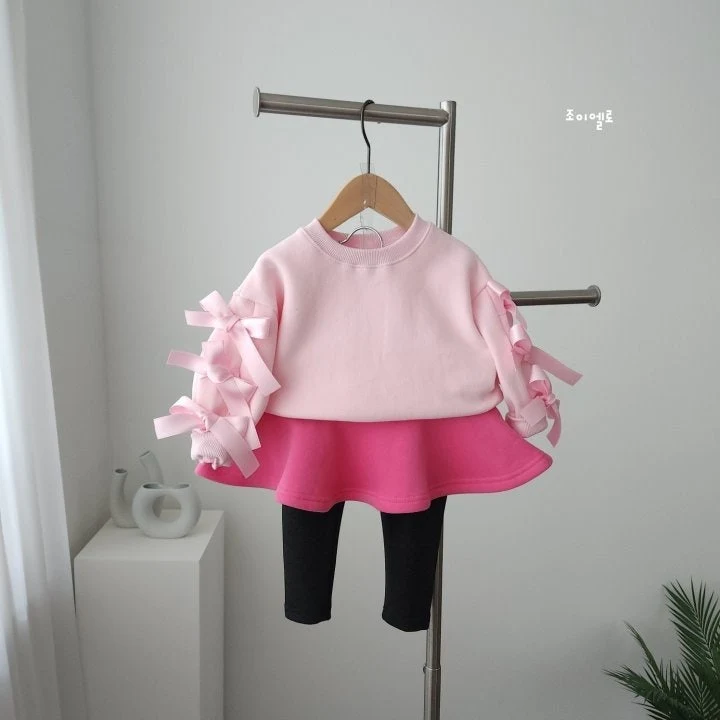 Joy ello - Korean Children Fashion - #stylishchildhood - Ribbon Sweatshirts - 5