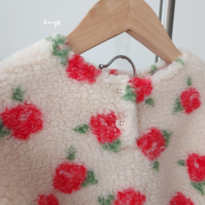 Joy ello - Korean Children Fashion - #toddlerclothing - Rose Boucle Tee - 5