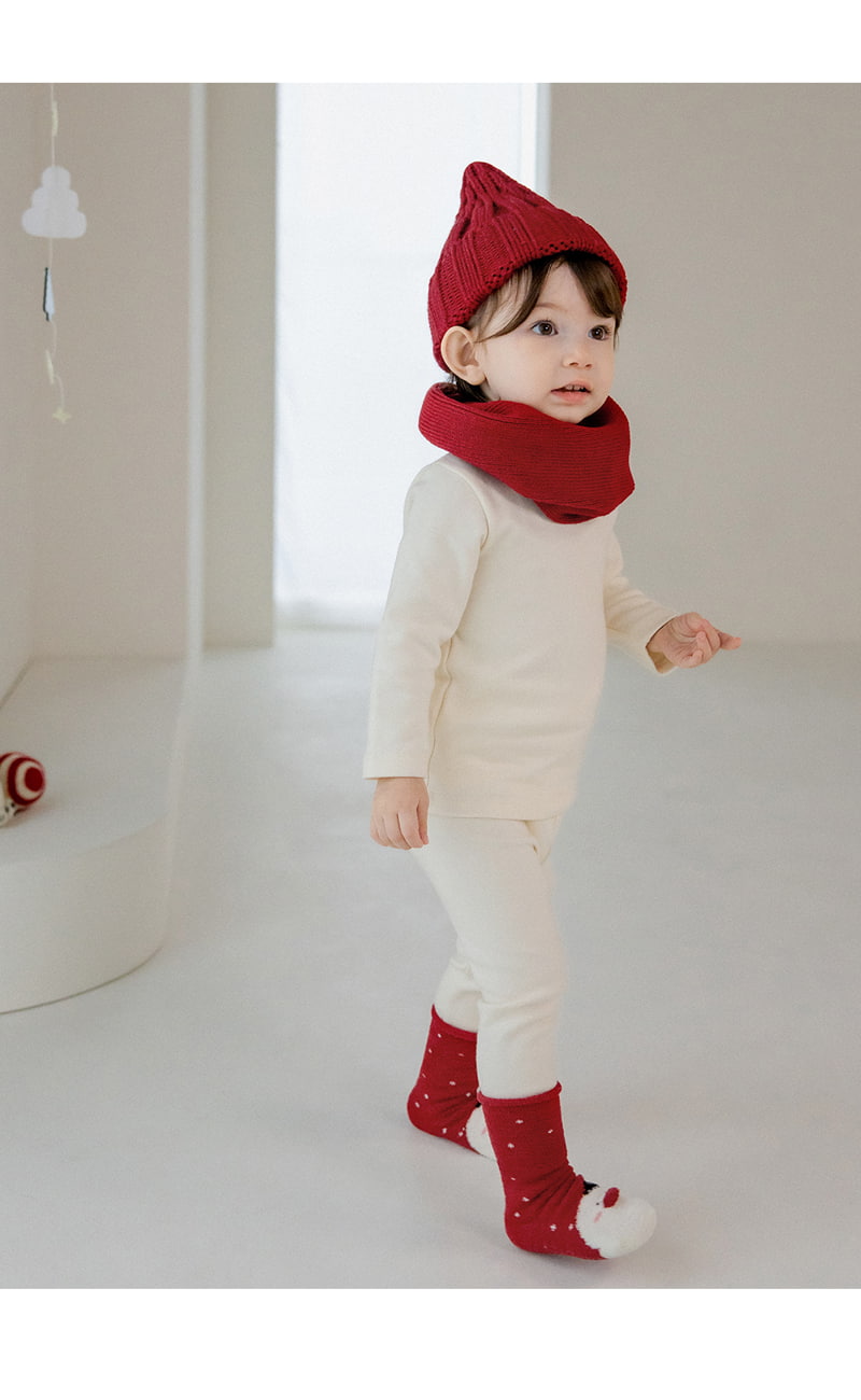 Kids Clara - Korean Baby Fashion - #onlinebabyboutique - Carol Winter Baby Socks (set of 5) - 2