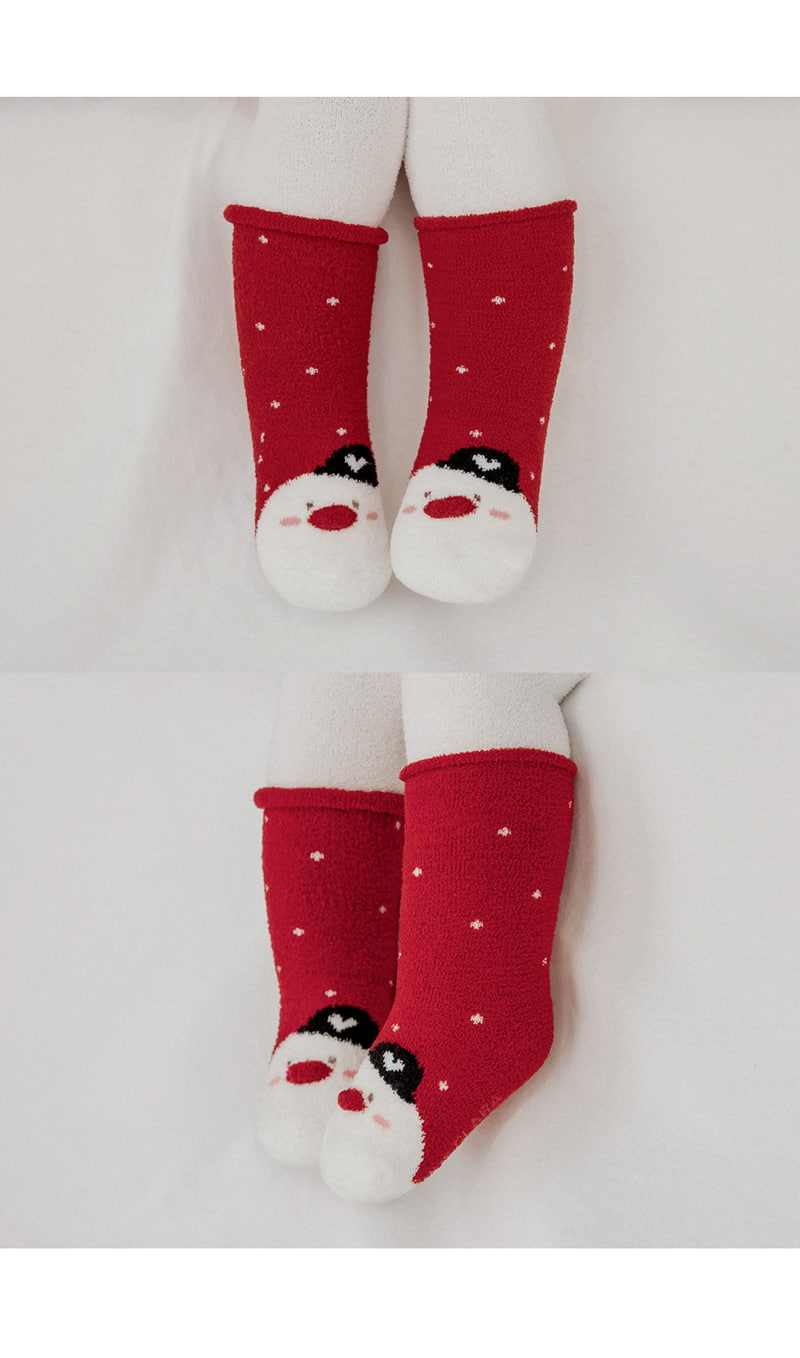 Kids Clara - Korean Baby Fashion - #onlinebabyshop - Carol Winter Baby Socks (set of 5) - 3