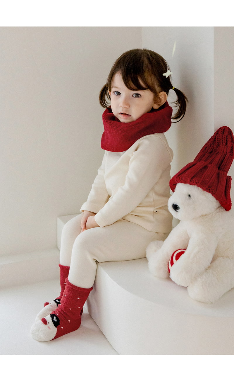 Kids Clara - Korean Baby Fashion - #onlinebabyshop - Carol Winter Baby Socks (set of 5) - 4