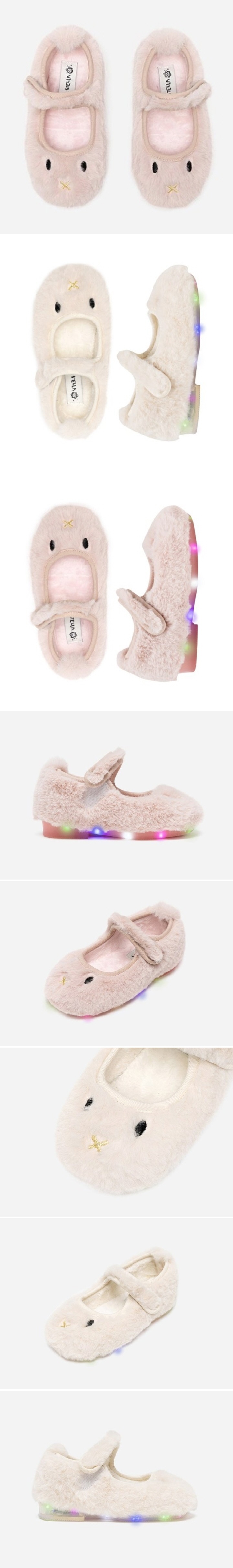 La Stella - Korean Children Fashion - #toddlerclothing - Bunny LED Flat