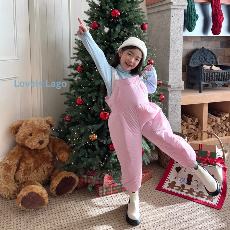 Lago - Korean Children Fashion - #toddlerclothing - Glossy Ski Suit - 4