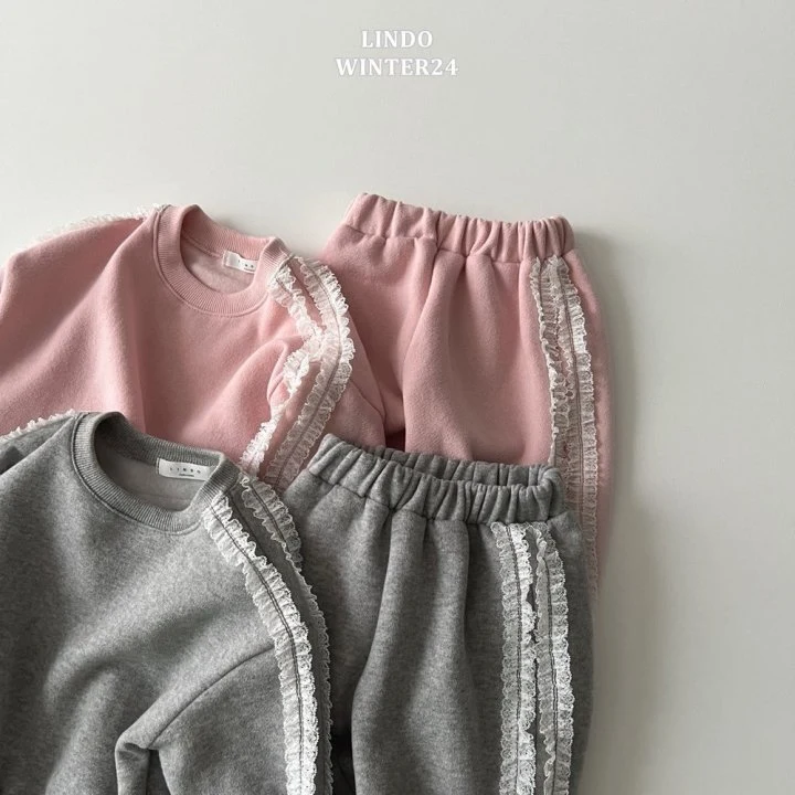 Lindo - Korean Children Fashion - #childrensboutique - Yoi Frill Set - 3