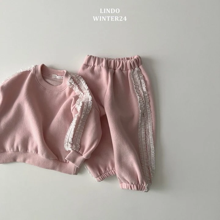 Lindo - Korean Children Fashion - #discoveringself - Yoi Frill Set - 5