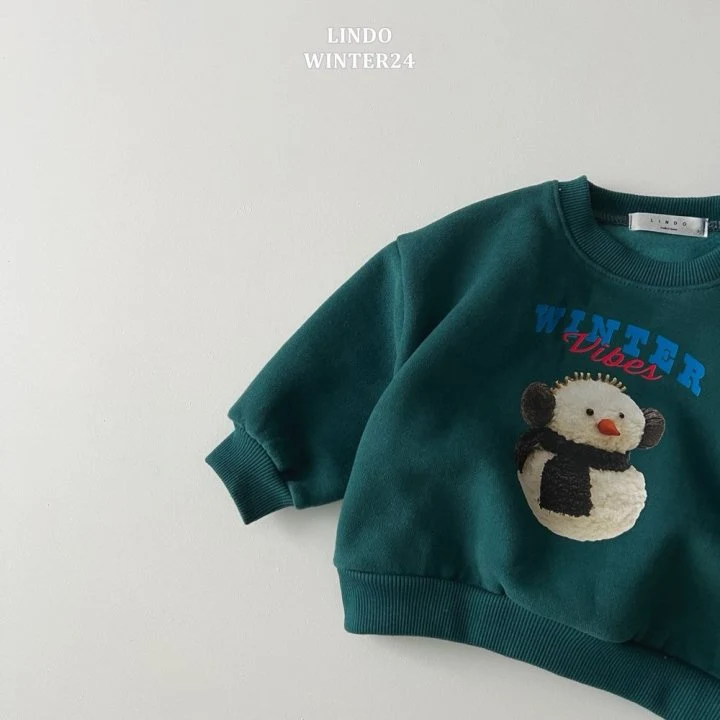 Lindo - Korean Children Fashion - #discoveringself - Snow Sweatshirts - 4