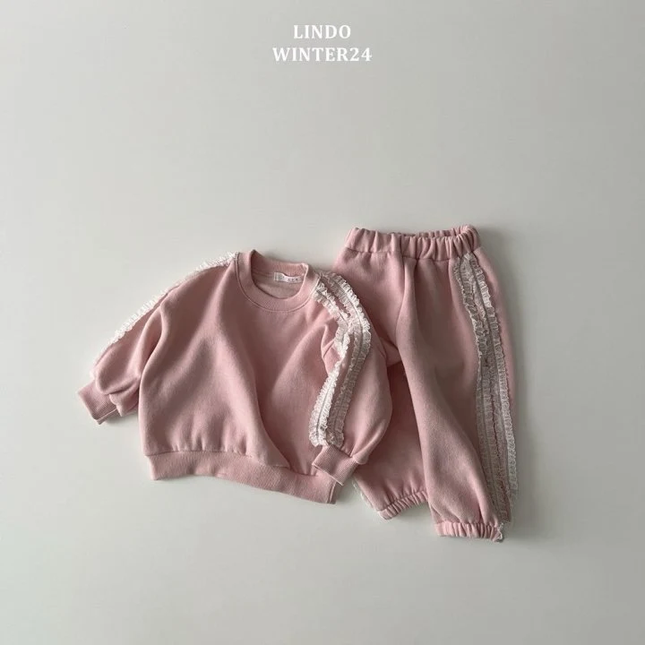 Lindo - Korean Children Fashion - #stylishchildhood - Yoi Frill Set