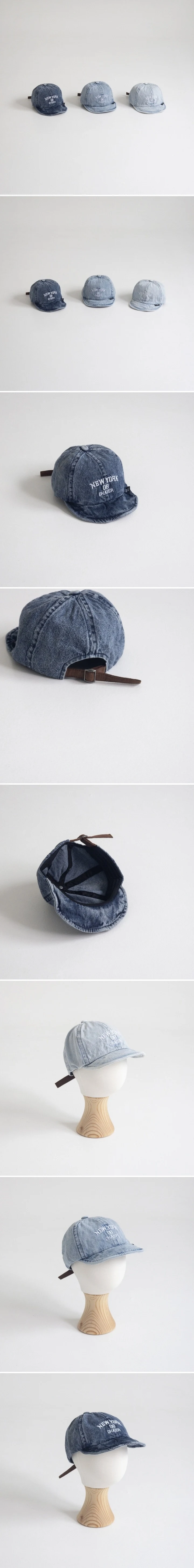 Little Hat - Korean Baby Fashion - #babylifestyle - NY Denim Hat