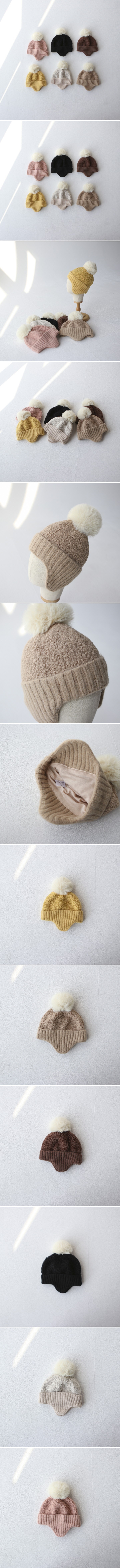 Little Hat - Korean Baby Fashion - #babywear - Winter Boucle Ear Cover Hat