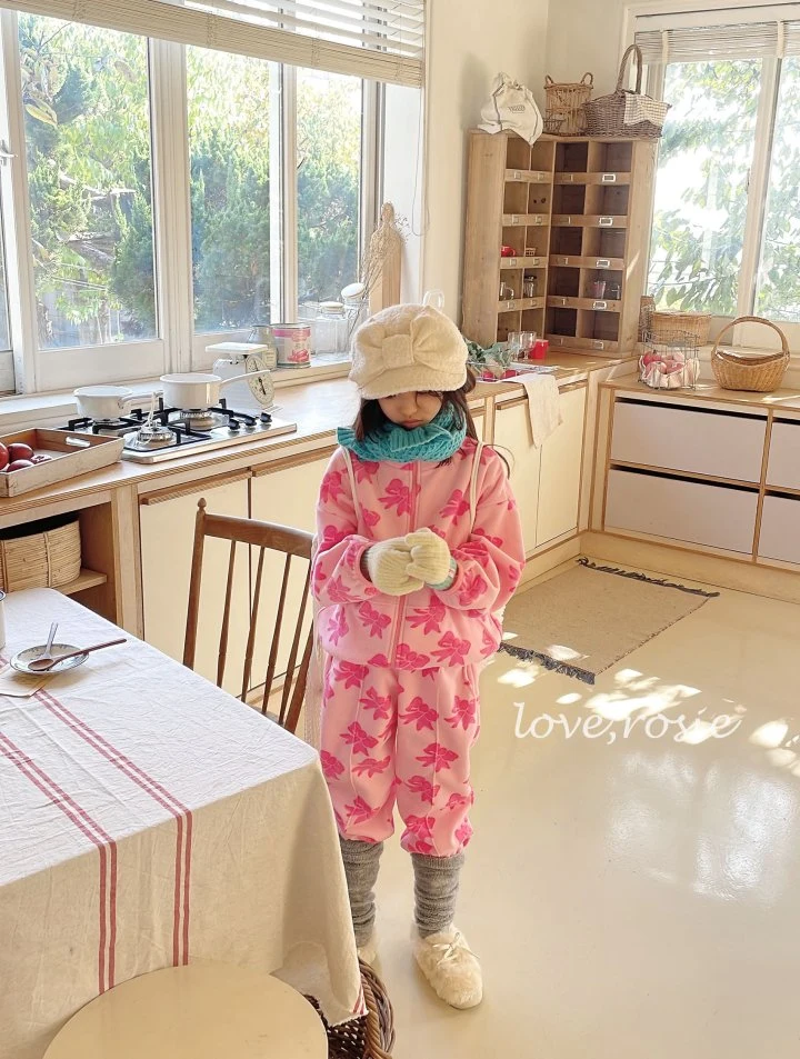 Love Rosie - Korean Children Fashion - #Kfashion4kids - Juju Fleece Ribbon Set - 12