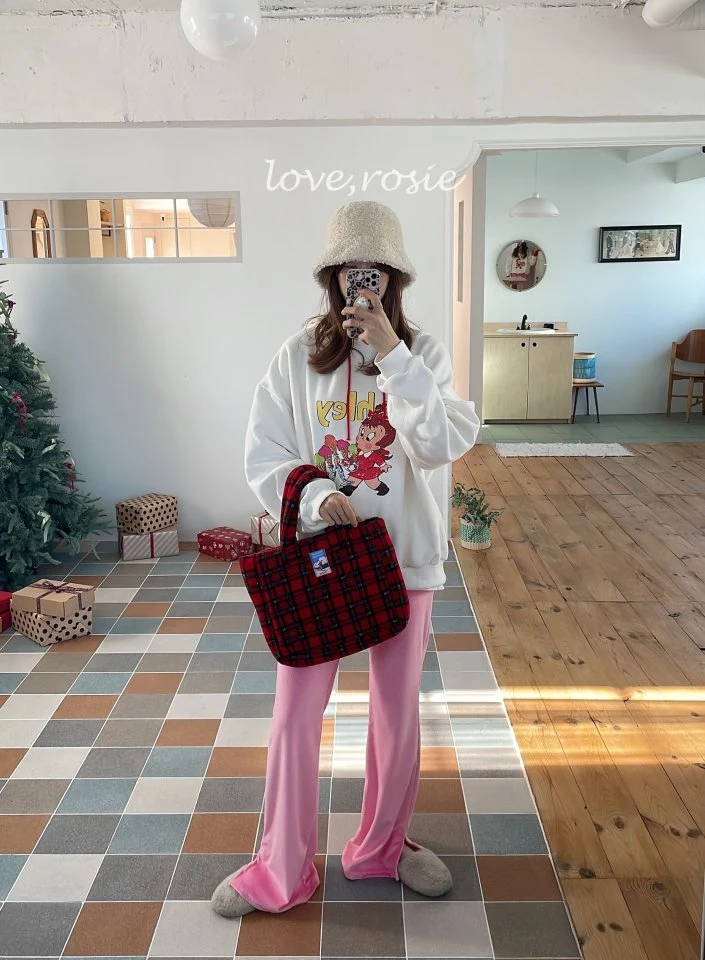 Love Rosie - Korean Children Fashion - #childofig - Mink Rib Span Bootcut Pants