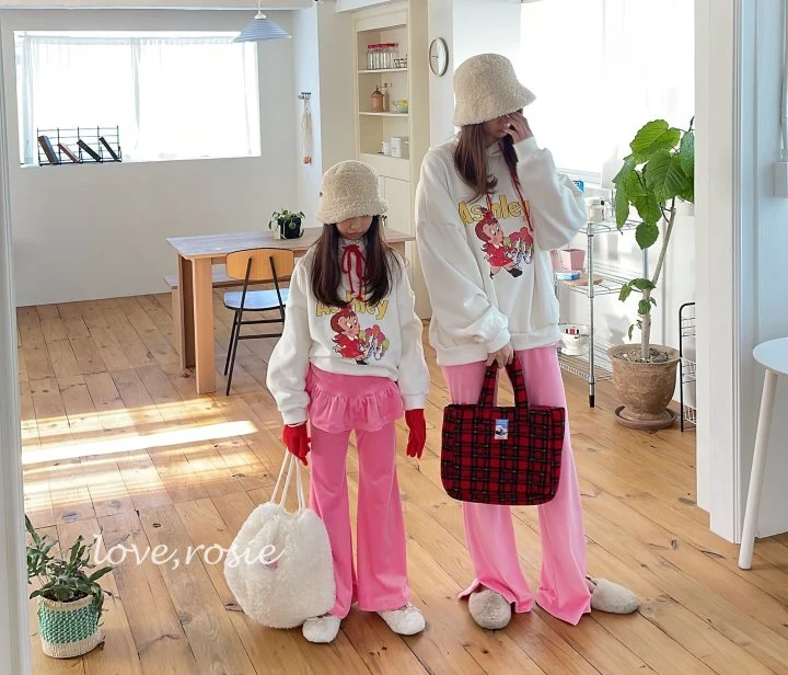 Love Rosie - Korean Children Fashion - #designkidswear - Mink Rib Span Bootcut Pants - 4