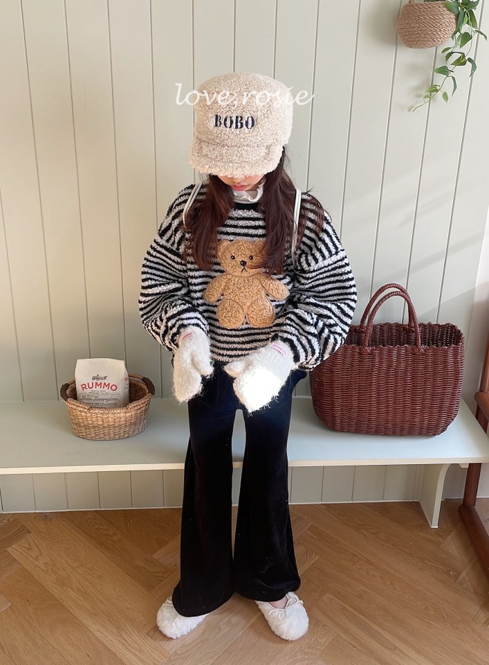 Love Rosie - Korean Children Fashion - #kidsshorts - Mink Rib Skirt Bootcut Pants - 10