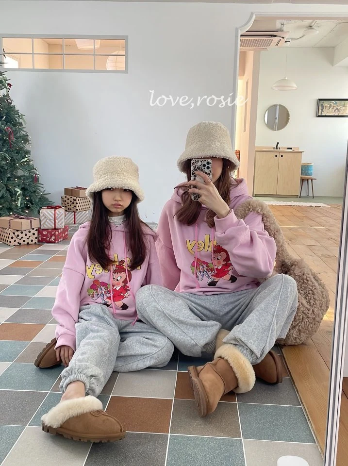 Love Rosie - Korean Children Fashion - #minifashionista - Ice Cream Girl Hood Sweatshirts - 2