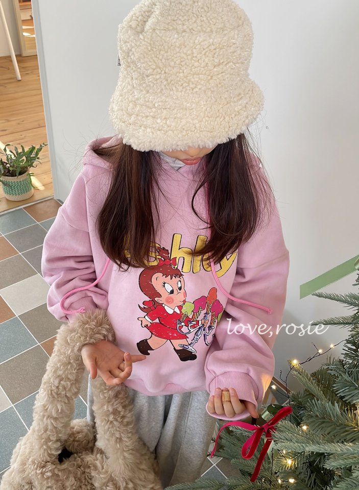 Love Rosie - Korean Children Fashion - #prettylittlegirls - Ice Cream Girl Hood Sweatshirts - 3