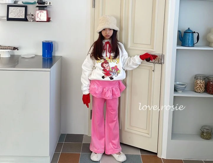 Love Rosie - Korean Children Fashion - #toddlerclothing - Mink Rib Skirt Bootcut Pants - 4