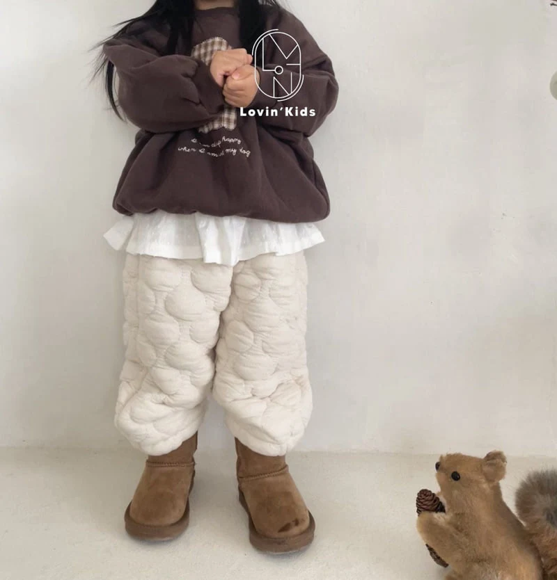 Lovin - Korean Children Fashion - #kidsshorts - Fluffy Cloud Pants - 10