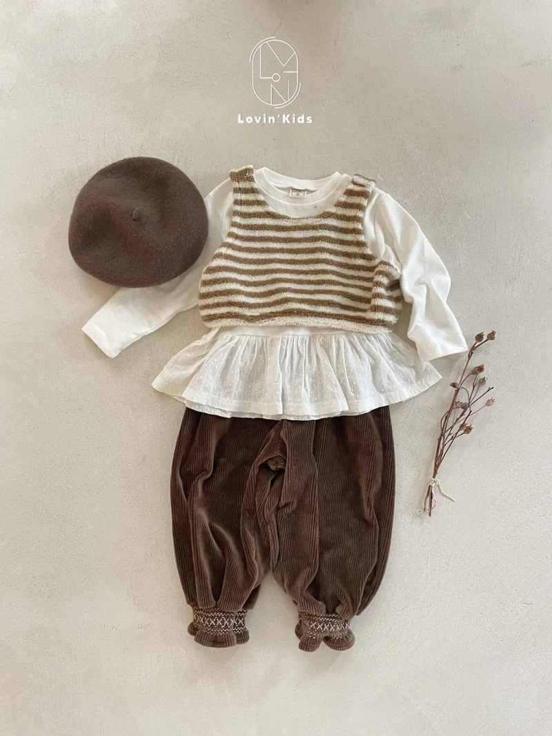 Lovin - Korean Children Fashion - #fashionkids - Mini Bustier - 4