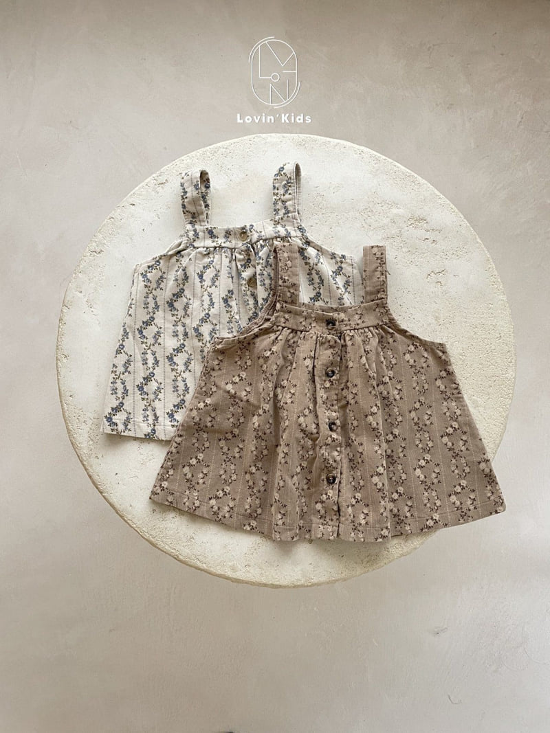 Lovin - Korean Children Fashion - #kidzfashiontrend - Garden Bustier