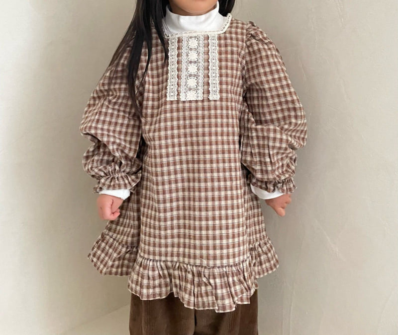 Lovin - Korean Children Fashion - #littlefashionista - Shirring Turtleneck Tee - 6