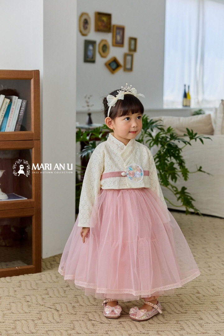 Mari An U - Korean Children Fashion - #childofig - Ruby Hanbok - 2