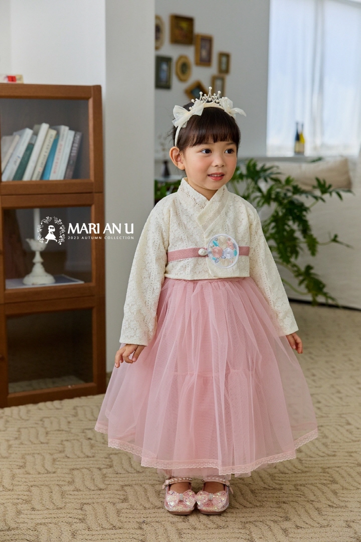 Mari An U - Korean Children Fashion - #prettylittlegirls - Ruby Hanbok