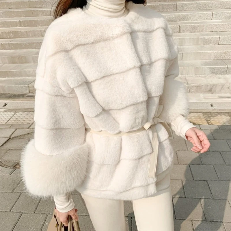 Merry J - Korean Women Fashion - #momslook - Winter Snow Soft Jacket - 11