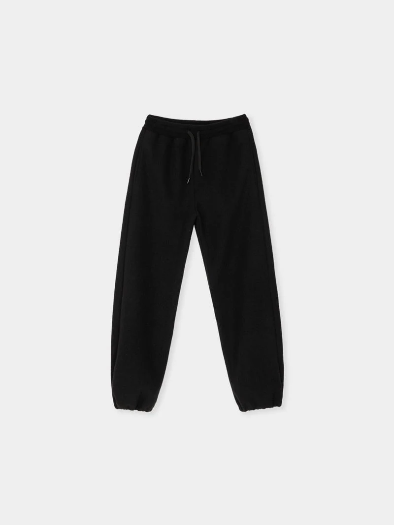 Moani - Korean Women Fashion - #momslook - Cozy Wool Banded Sweat Pants - 8