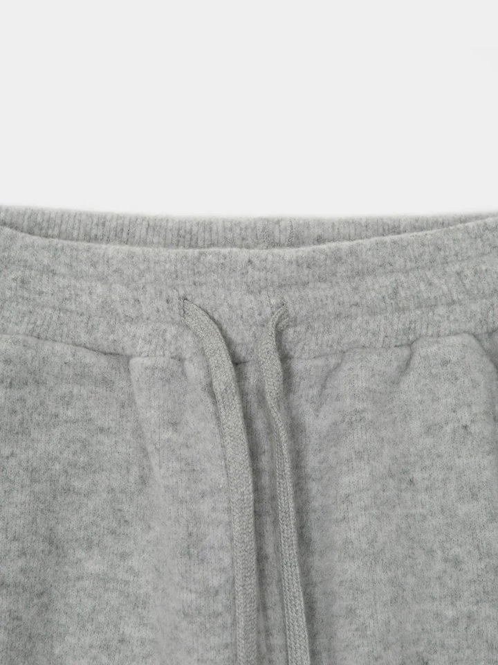 Moani - Korean Women Fashion - #womensfashion - Cozy Wool Banded Sweat Pants - 9