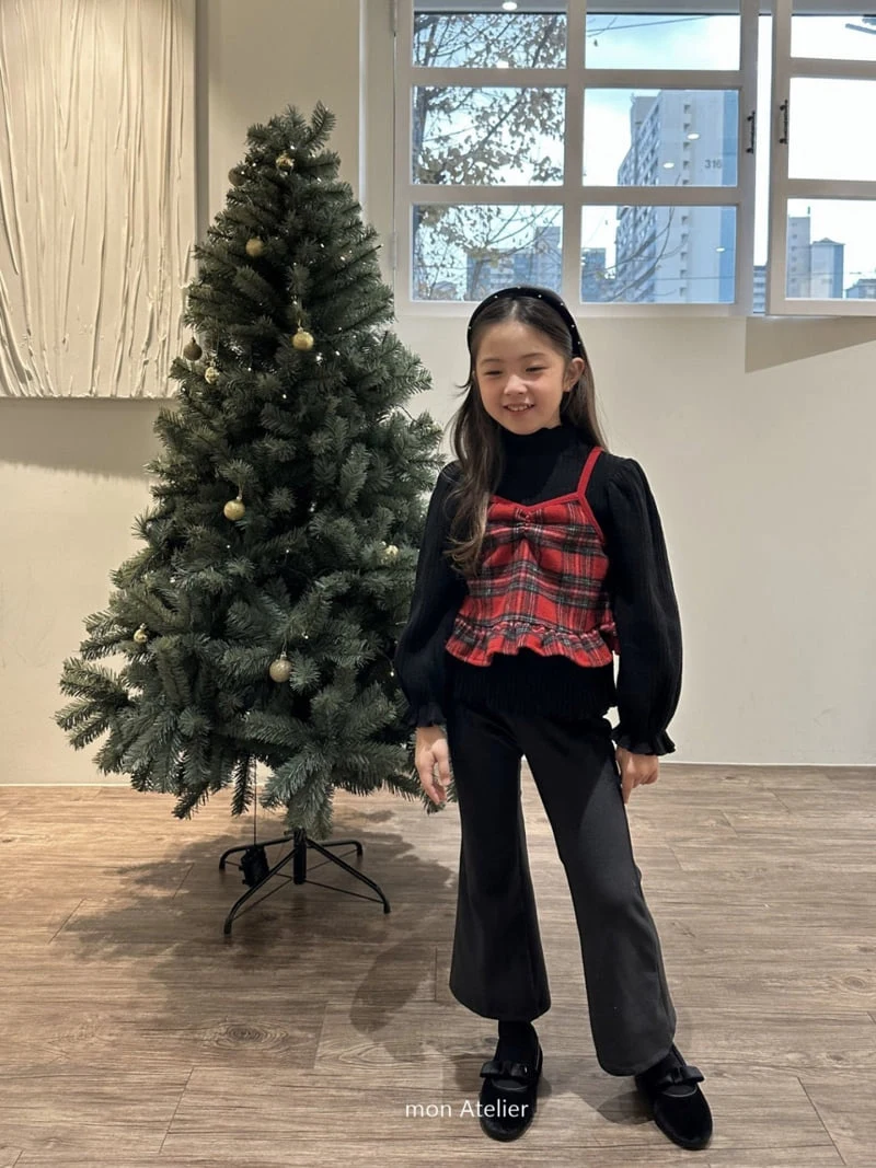 Mon Atelier - Korean Children Fashion - #fashionkids - Christmas Bustier - 5