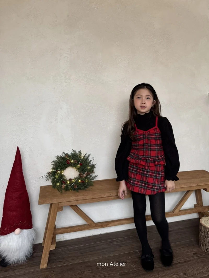 Mon Atelier - Korean Children Fashion - #littlefashionista - Christmas Bustier - 10