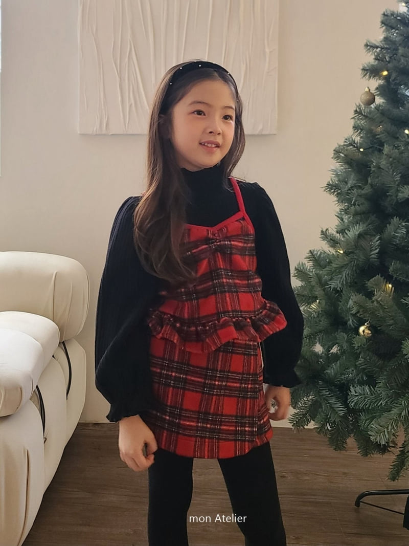 Mon Atelier - Korean Children Fashion - #magicofchildhood - Christmas Bustier - 11