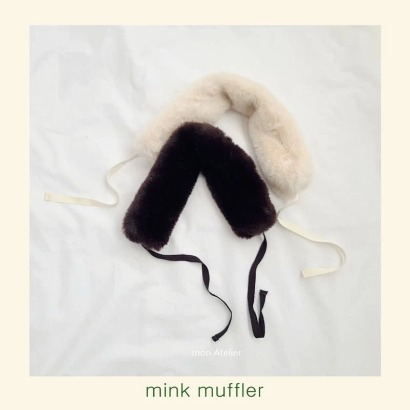 Mon Atelier - Korean Children Fashion - #stylishchildhood - Mink Muffler