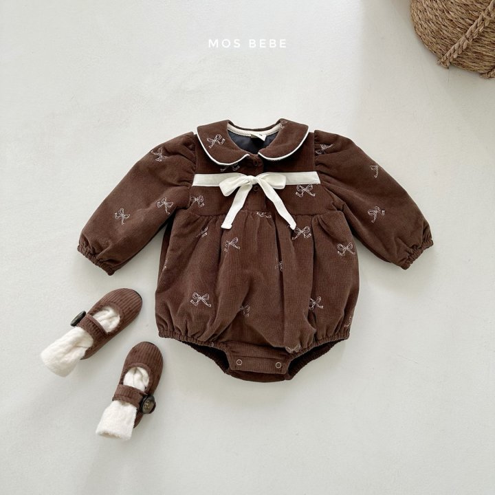 Mos Bebe - Korean Baby Fashion - #babyclothing - Merry Ribbon Suit - 7