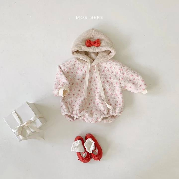 Mos Bebe - Korean Baby Fashion - #babygirlfashion - Ribbon Flower Suit - 8