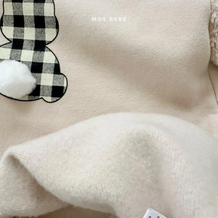 Mos Bebe - Korean Baby Fashion - #babyoninstagram - Check Rabbit Suit - 11