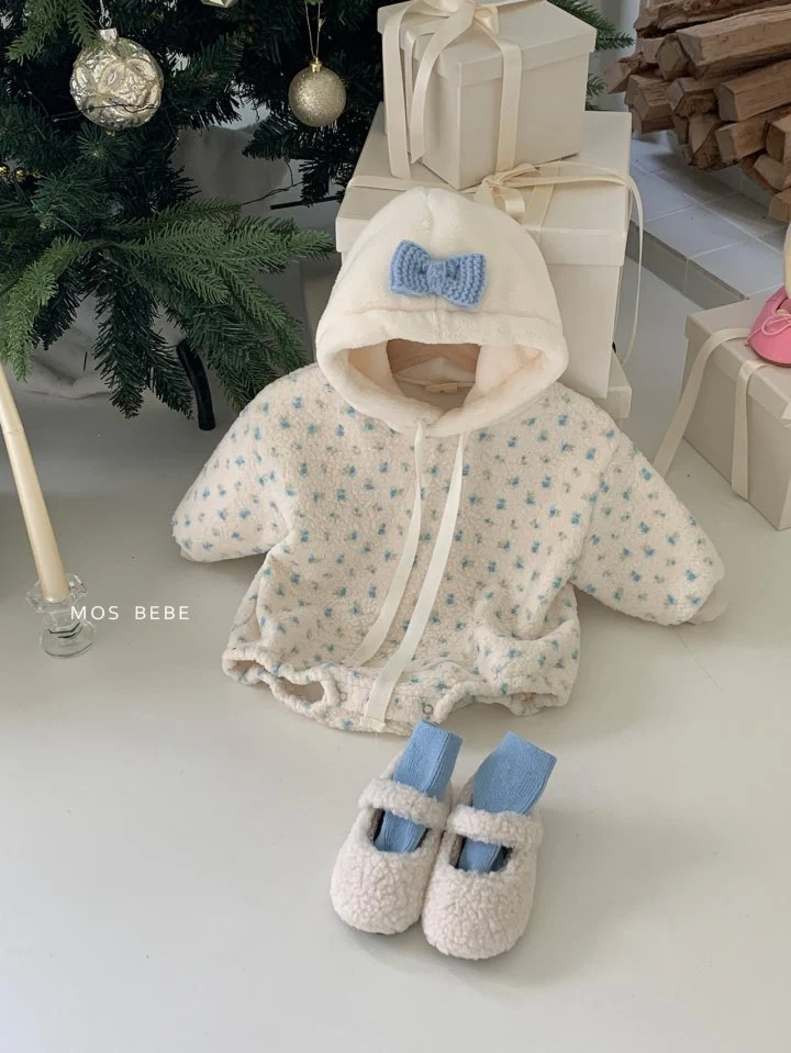 Mos Bebe - Korean Baby Fashion - #babyootd - Ribbon Flower Suit - 11