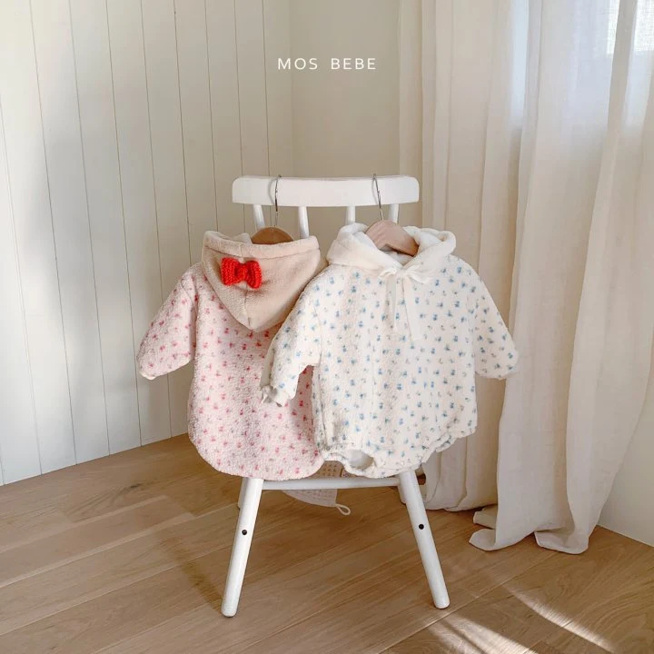 Mos Bebe - Korean Baby Fashion - #babyoutfit - Ribbon Flower Suit - 12